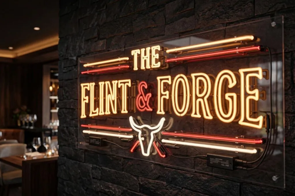 custom neon logo signage nyc