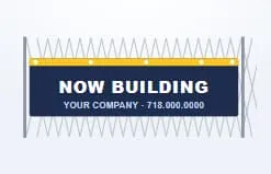 fence banner