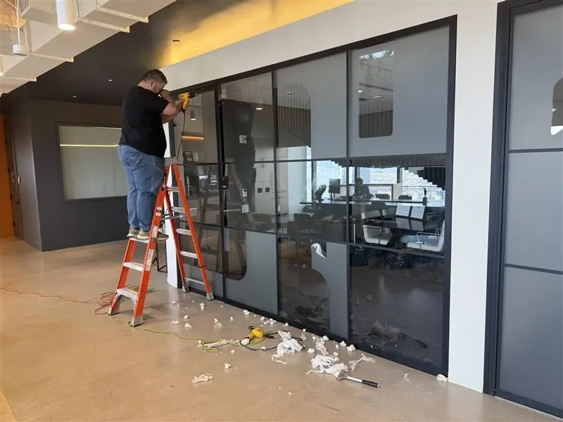 frosting installation