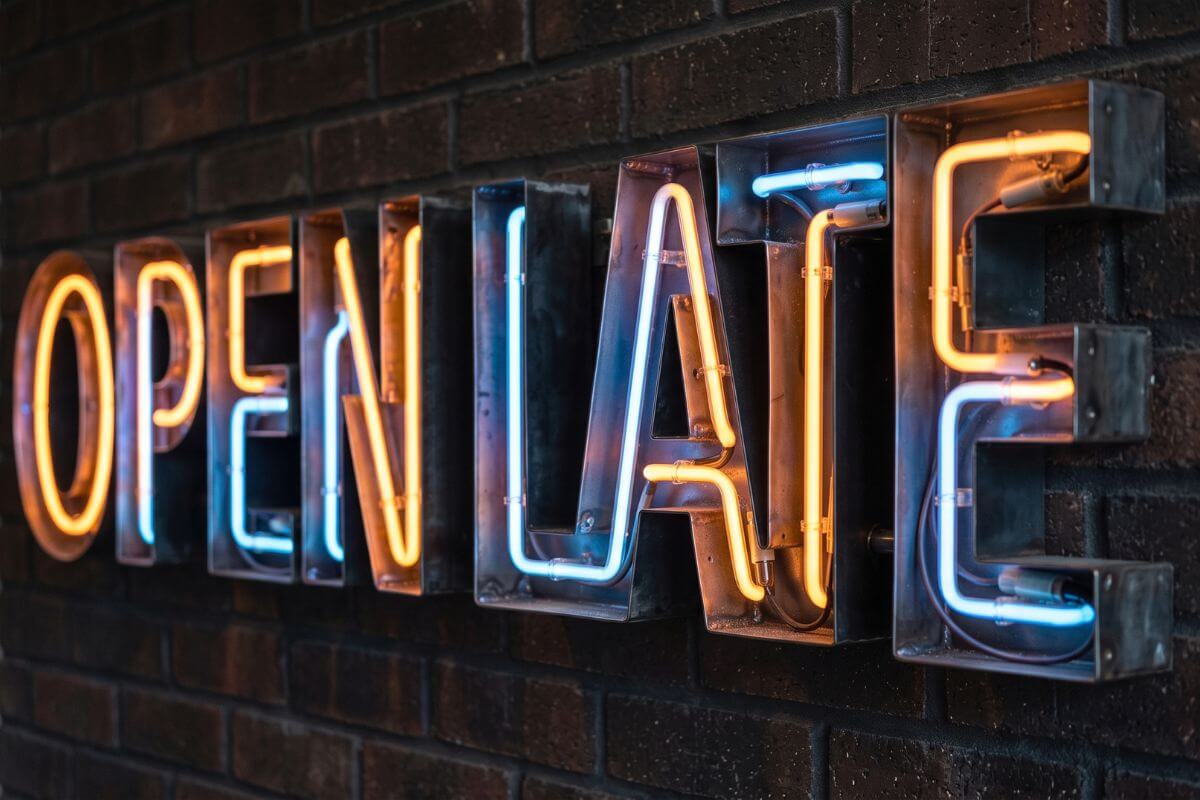 open face neon signs nyc