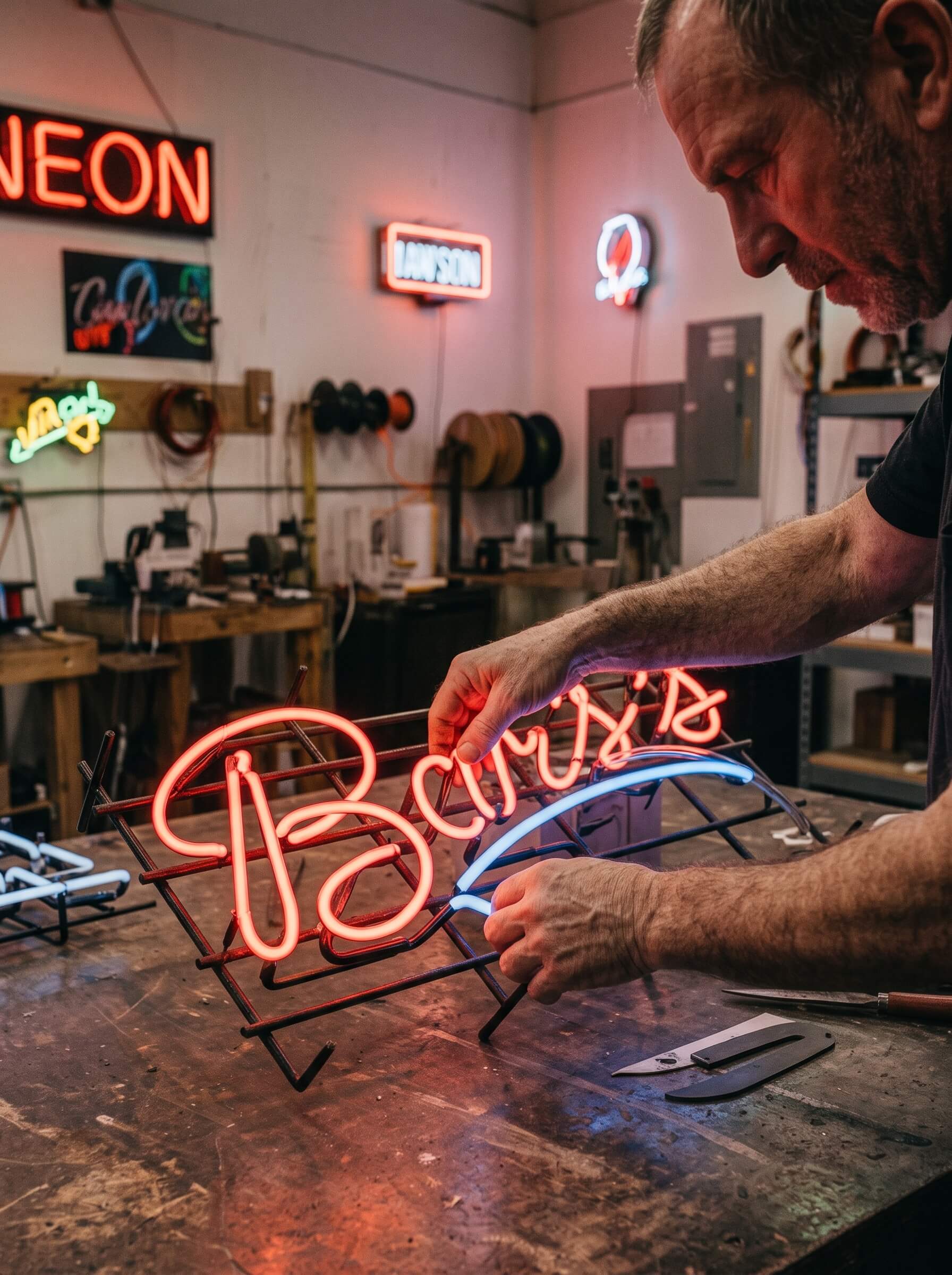 traditional neon signage nyc